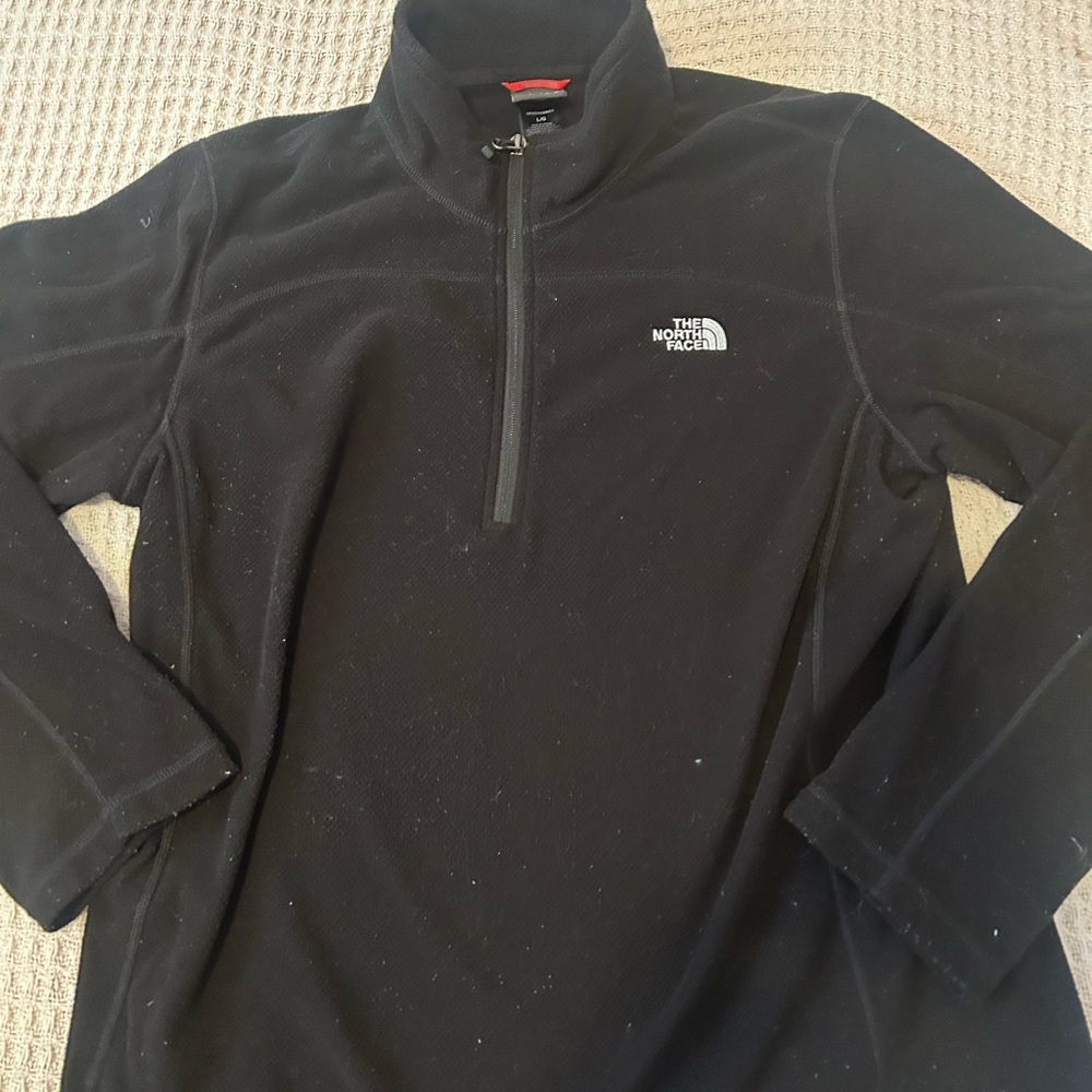 The North Face Black Full-Zip Fleece Jacket